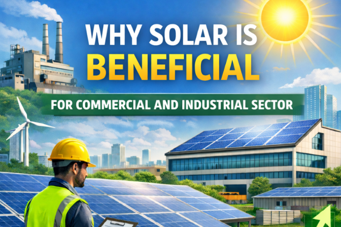Why Solar Is Beneficial For Commercial And Industrial Sector